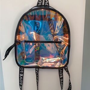 Cute see through mini back pack